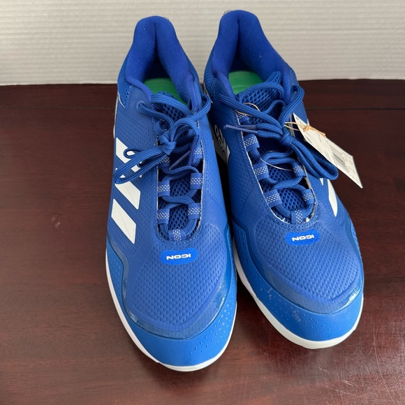 Adidas Icon 7  Royal Blue and White Baseball Cleats Men’s Size 10.5 main image 9